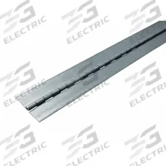 MONROE PMP Piano Hinge: Steel, 72 in Leaf Ht, 2 in Leaf Wd, Through Hole (MPN CE26020072GA). Key specifications — Material: Steel.