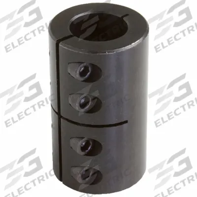 CLIMAX METAL PRODUCTS Rigid Shaft Coupling: 2 in Bore Dia 1, 2 in Bore Dia 2 - One-Piece Rigid Shaft Couplings