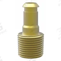 PIAB Vacuum Pad Adapter: For 40 mm to 50 mm Pad Size, 10 mm Port Size, 13/32 in Thread Size (MPN Fitting D=10, 3/8 NPT - 1/4 NPSF). Key specifications — attr123899: Value Line; attr123892: Fitting D=10, 3/8 NPT - 1/4 NPSF; attr158947: PIAB.