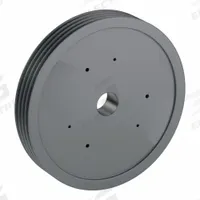 APPROVED VENDOR V-Belt Pulley: C270, 4 Groove, 27.4 in OD, Bushed Bore, F, For C/CX Belt Section (MPN 4C270F). Key specifications — Pulley Industry Number: C270; Pitch Diameter: 27 in (C); For Belt Section (broad, with similar types): C or CX.