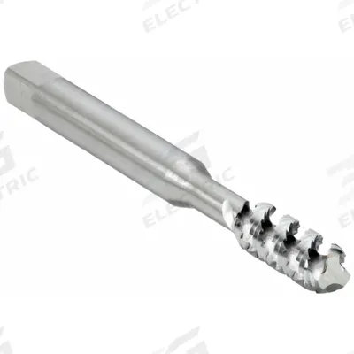 CLEVELAND Spiral Flute Tap: #10-24 UNC, H3 / 2B, 3 Flute, Bottoming Chamfer - General Purpose Spiral-Flute Taps