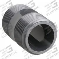 APPROVED VENDOR Pipe Nipple: PVC, 3 in Nominal Pipe Size, 2 5/8 in Overall Lg, Threaded on Both Ends (MPN 861-338). Key specifications — Brand: APPROVED VENDOR; Standards: NSF 61; Material Trade Name: Industrial; Material: PVC.