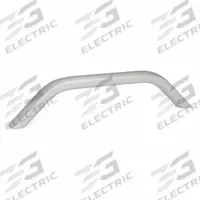 JW WINCO Pull Handle: Threaded Holes, Aluminum, Silver, 15.75 in Mounting Hole Center to Center (MPN 428-AL-36-400-A-EL). Key specifications — Screw Size: M10; Brand: JW WINCO; Color: Silver.