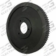 APPROVED VENDOR Timing Belt Pulley: Curvilinear, Bushed, For HTD Timing Belt Section, 90 Teeth (MPN QD90-8M-20). Key specifications — Brand: APPROVED VENDOR; Finish: Black Oxide; For Belt Series: PowerGrip® HTD®; For Bushing Size: SDS.
