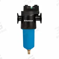 HANKISON Pre/After Filter Package: 0.01 micron, 1/2 in NPT, 50 scfm, 150 psi Max Op Pressure (MPN 7456379). Key specifications — attr241482: No; attr110918: Yes; attr110926: Aluminum; attr110904: HANKISON.