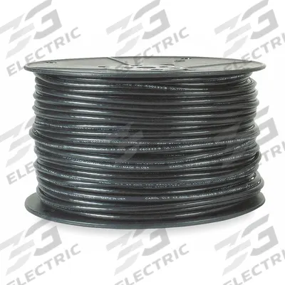 CAROL Coaxial Cable: RG-6/U, 18 AWG Conductor Gauge, 1,000 ft Cable Lg - RG-6/U Coaxial Cable