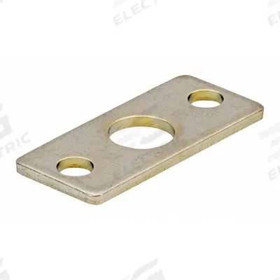 SMC Flange Bracket: Flange Mount Type, Fits 16 mm Bore Dia - Flange Plates