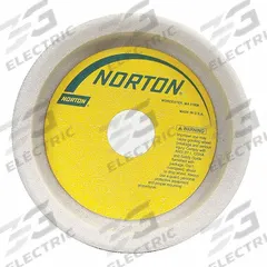 NORTON Straight Cup Grinding Wheel: Type 6, 5" x 1 1/2" x 1 1/4", 38A60-KVBE, 5 PK (MPN 66252830846). Key specifications — Wheel Hardness: K; Brand: NORTON.