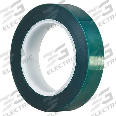 TAPECASE Film Tape: 1/2 in Wd, 72 yd Lg, 3.3 mil Thick, Polyester Film, Silicone - High-Temperature Film Masking Tape