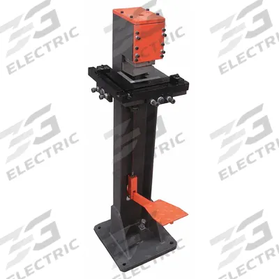 Dayton Manual Metal Stock Notcher: 90°, 3 1/8 in Notch Dp, 3 1/8 in Notch Lg (MPN 12G601) - Machining