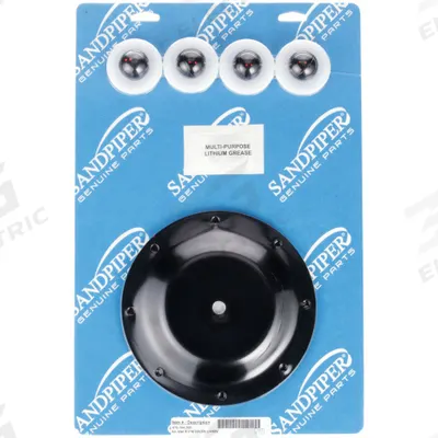 SANDPIPER Fluid End Repair Kit: Fluid End Repair Kit, 476.194.360, 1 in For Pump Size - Sandpiper Fluid-End Repair Kits