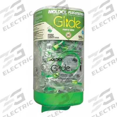 MOLDEX Ear Plug Dispensing System: Dispenser with Refill, Pod, 30 dB NRR, 150 Pairs - Pod-Shaped Earplug Dispensers & Refills