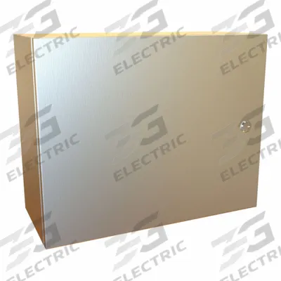HAMMOND Electrical Enclosure: 316 Stainless Steel, 16 in x 20 in x 8 in, NEMA 12/13/3R/4/4X - Stainless Steel Enclosures