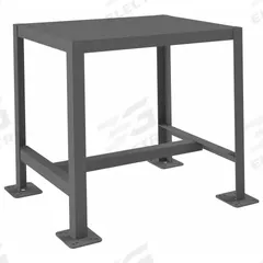 DURHAM MFG Work Table: Fixed Ht, Steel, 24 in x 18 in, 2,000 lb Overall Load Capacity, Steel (MPN MT182424-2K195). Key specifications — Brand: DURHAM MFG; Unit Type: Not Expandable or Modular.