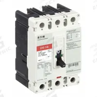 EATON Molded Case Circuit Breaker: 20 A Amps, 18kA at 240V AC, Fixed, ABC, Load Side Lug, Std, EHD (MPN EHD3020). Key specifications — attr217792: EHD; attr196056: 18kA at 240V AC; attr196057: Fixed; attr196058: ABC; attr196059: Load Side Lug; attr196061: 100A/F.