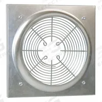 Exhaust Fan Venturi Frame: Steel, For 10 in Blade Dia, 12 1/2 in x 12 1/2 in (MPN 10F478). Key specifications — Brand: DAYTON; Includes: Zinc Plated Guard; Material: Steel.