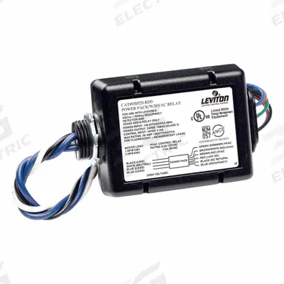 LEVITON Power Pack: Leviton OSCxx / OSWxx low voltage sensors, Leviton Smart Sensors - Power & Relay Control Units