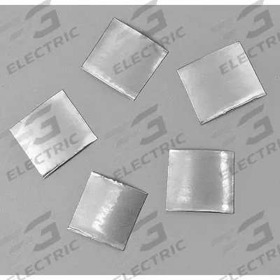 3M Conductive Electrical Tape: Square, 1/2 in x 1/2 in, 4 mil Thick, 600 V Volt Rating - General Purpose Conducting Electrical Tape Shapes