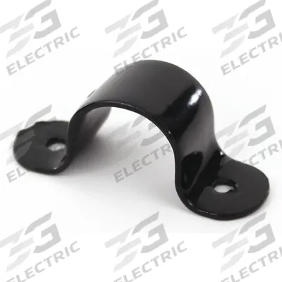 CALBOND Conduit & Pipe Strap Clamp, Two-Hole: 3 in Trade Size, Steel - Two-Hole Conduit & Pipe Strap Clamps