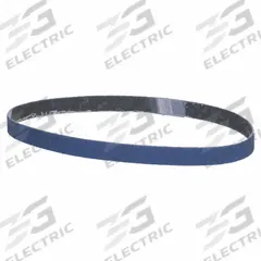 NORTON Sanding Belt: 1/2 in W x 18 in L, Zirconia Alumina, 40 Grit, Y Wt Polyester Backing (MPN 66254444193). Key specifications — Brand: NORTON; Series: BlueFire R887D.
