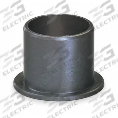 IGUS Flanged Sleeve Bearing: Polymer, 3/16 in Bore, 1/4 in OD, 1/4 in Overall Lg, Black, 5 PK (MPN TFI-0304-04). Key specifications — Brand: IGUS; Color: Black.