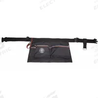 KLEIN TOOLS Tool Belt: 32 in to 54 in Waist Size, Pockets 6, Not Padded (MPN 5244). Key specifications — Brand: KLEIN TOOLS; Padded: Not Padded; Belt Color: Black; Primary Application: General Purpose; Series: Tradesman Pro™.