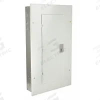 GE Load Center: 225 A Amps, 208Y/120V AC, 42 Spaces, 22kA, Combo Flush/Surface, Main Lug (MPN TL42422C). Key specifications — Main Circuit Breaker or Main Lug: Main Lug; Voltage: 208Y/120V AC; Short Circuit Current Rating: 22kA; Included Enclosure Cover: Combination Flush/Surface.