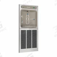 ELKAY Bottle Filling Station: On-Wall, 8 gph @ 50°F, Stainless Steel, Gray, Stainless (MPN LZWSGRNM8K). Key specifications — Housing Material: Stainless Steel; Housing Finish: Stainless; Brand: ELKAY; Chilling Capacity: 8 gph @ 50°F.