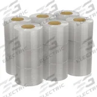 GOODWRAPPERS Stretch Wrap Film: 90 ga Gauge, 3 in Overall Wd, 1,000 ft Overall Lg, Clear, 18 PK (MPN 15A902). Key specifications — Brand: GOODWRAPPERS; Color: Clear.