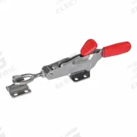 JW WINCO Latch Type Toggle Clamp: Horizontal, Includes Locking Handle, 8 mm Hook Adjustment - Max (MPN 850.2-500-TG-NI). Key specifications — Brand: JW WINCO; Handle Style: Locking Horizontal Handle.