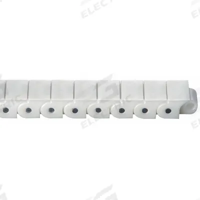 TSUBAKI Roller Chain: 60, 3/4 in Pitch, Polypropylene, 10 ft Overall Lg - Plastic Top Roller Chains