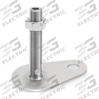JW WINCO Male-End Leveling Mount: Swiveling Stud, 5/8"-11 Thread Size - Swivel Male Leveling Mounts