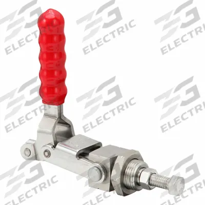 APPROVED VENDOR Straight Line Clamp: Through-Hole Base Mounting, Std Vertical Handle - Standard Straight-Line Toggle Clamps