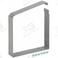 WIEGMANN Wireway Connector: 6 in Wd, 6 in Ht, 16 ga Gauge, 1, Without Knockouts, Steel (MPN C0606). Key specifications — Brand: WIEGMANN; Finish: ANSI 61 Polyester Powder; With/Without Knockouts - Broad: No.