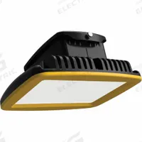 SHAT-R-SHIELD Hybrid Fixture: 11,200 lm, 5000K, Suspended Mount, T3C/T4 Temp Code, 90 W, 120/277V AC (MPN 090HY50STCLVLYHZ00SCH701). Key specifications — Temperature Code: T4; Voltage: 120/277V AC; Hazardous Location Rating: Class III, Div 1 and 2; Color Temperature: 5000K; Brand: SHAT-R-SHIELD.