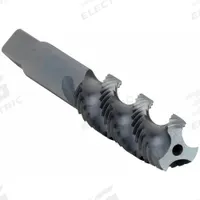 CHICAGO-LATROBE Spiral Flute Tap: 1/2"-13 UNC, H11 / 1B, 3 Flute, Semi-Bottoming Chamfer (MPN 313588)