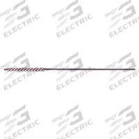 WEILER Tube Brush: Single Stem, Nylon, 3/16 in Dia, 0.012 in Fill Dia, 3/32 in Stem Dia (MPN 91041). Key specifications — Brand: WEILER.