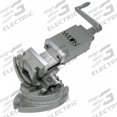 WILTON Machine Vise: 6 in Jaw Face Wd, 6 in Max Jaw Opening - 3-Axis Tilting Milling Machine Vises