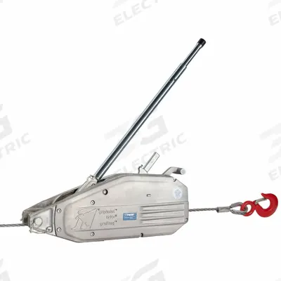 TRACTEL Manual Cable Hoist: Hook Mounted - No Trolley - Manual Cable Hoists