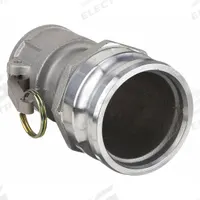 Cam and Groove Adapter: 125 psi Max. Working Pressure @ 70 F, 6 13/32 in Overall Lg, Nitrile (MPN 2030-DA-AL). Key specifications — Fitting Type: Female Coupler x Male Adapter; Gasket Material: Nitrile; Brand: DIXON VALVE & COUPLING.