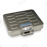 TAYLOR Shipping Scale: 250 lb Wt Capacity - Imperial, 14 1/2 in Weighing Surface Dp, lb, 1 lb (MPN TR250). Key specifications — attr1359871: 1 lb; attr1359893: Steel.