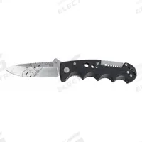 SOG Folding Knife: 3 1/2 in Blade Lg, 4 in Closed Lg, 7 1/2 in Overall Lg, Plastic, Straight (MPN EL01-CP). Key specifications — attr307537: Plastic; attr307538: Yes; attr324882: SOG.
