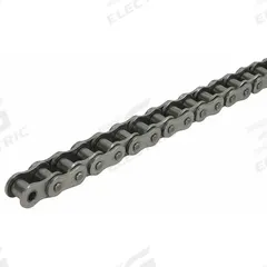 DAYTON Roller Chain: Single Strand, 40, 1/2 in Pitch, Stainless Steel, 10 ft Overall Lg, Riveted Pin (MPN 2YDZ5)