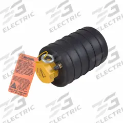 CHERNE Test Ball Plug: For 6 in Pipe, Natural Rubber, Textured Body Surface (MPN 262064). Key specifications — Plug Seal Material: Natural Rubber.