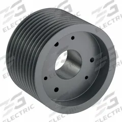 APPROVED VENDOR V-Belt Pulley: 5V1090, 10 Groove, 10.9 in OD, Bushed Bore, F, Quick Detachable (MPN 105V1090F). Key specifications — Pulley Industry Number: 5V1090; Pitch Diameter: 10.9 in (5V); For Belt Section (broad, with similar types): 5V or 5VX.