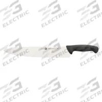 ZWILLING J.A. HENCKELS Knife: Straight, 11 1/2 in Overall Lg, Stainless Steel Blade, Black Handle (MPN 32208-304). Key specifications — Sub-brand: Twin Master; Brand: ZWILLING J.A. HENCKELS; Blade Material: Stainless Steel; Blade Type: Straight; Edge Style: Fine Edge; Forged/Stamped: Stamped; Handle Color: Black; Handle Material: Polypropylene.