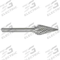 APPROVED VENDOR Carbide Bur: Pointed-End Cone, SM-2, Double Cut, 1/4" x 3/4" Head, 1/4" Shank (MPN 310-002199). Key specifications — Trade Number: SM-2; Brand: APPROVED VENDOR.