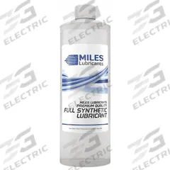 MILES LUBRICANTS Compressor Oil: 16 fl oz, Bottle, 20 SAE Grade, 46 ISO Viscosity Grade (MPN MSF1533007). Key specifications — attr59744: 105; attr59746: 46; attr59736: No; attr59735: Bottle; attr59738: Miles SXR Comp Oil; attr59749: 20.