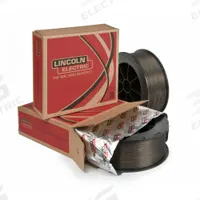 Flux Cored Welding Wire: Low-Alloy Steel, E81T1-Ni1M, 0.045 in, 33 lb, Plastic Spool (MPN ED032206). Key specifications — Series: UltraCore 81Ni1A75-H; Brand: LINCOLN ELECTRIC; Tensile Strength (As Welded): 86 to 93 ksi; Yield Strength (As Welded): 79 to 86 ksi.