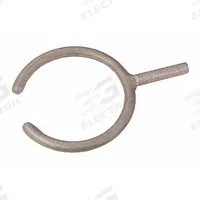 OHAUS Open Ring Clamp: Open Ring Clamp, Aluminum, 6 1/4 in Overall Lg, 2_3 Prongs, 3/8 in Arm Dia (MPN CLS-OPENRAM). Key specifications — attr1025734: OHAUS; attr1025737: Aluminum; attr1025736: Nickel Plated; attr1025747: Open Ring Clamp.